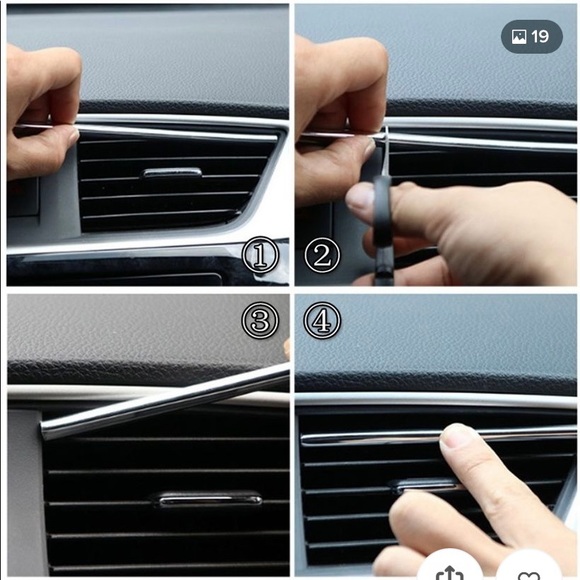 New purple interior design for car vents! - Picture 7 of 7